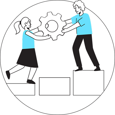 ホームページ修正サービスを表すイラスト